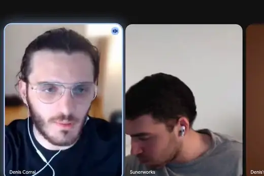 Videollamada con Alex
